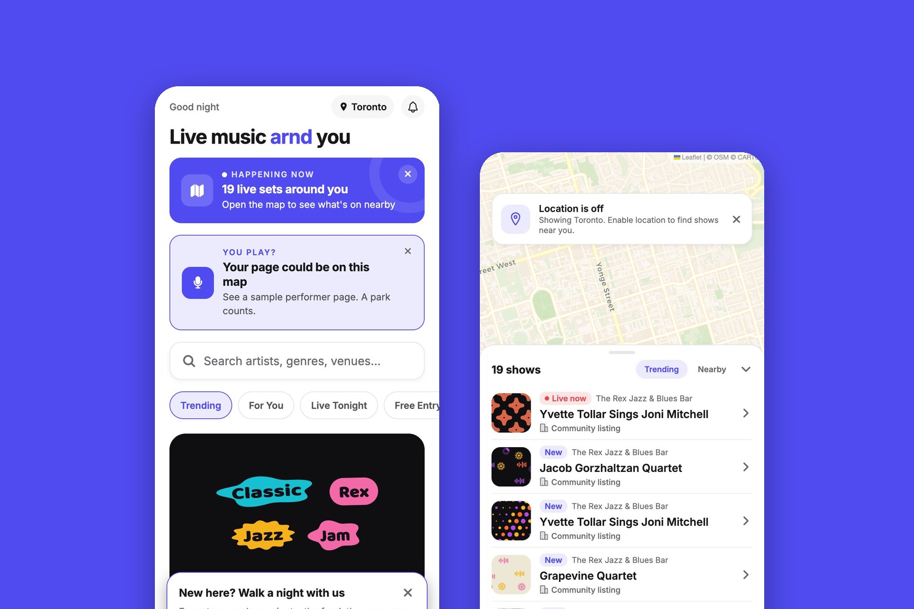 ARND: Live Music Around You