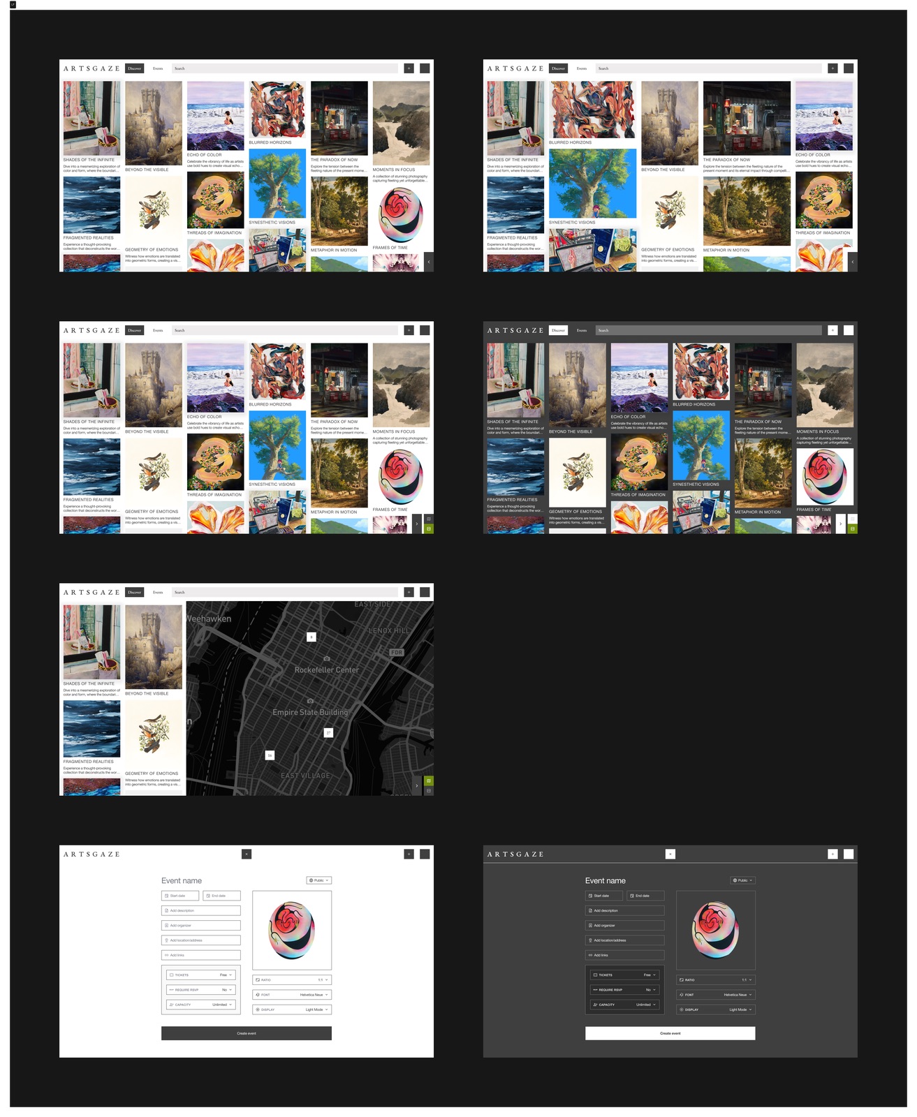 Web app platform concept sketches (1)