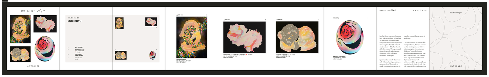 Artist Juri, featured on ArtsGaze