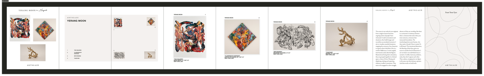 Artist Yerang, featured on ArtsGaze