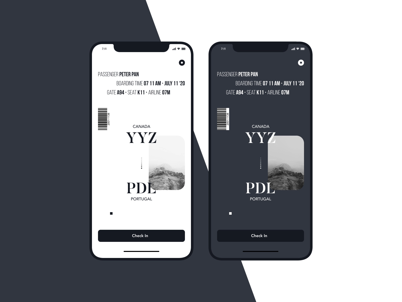 Dribbble UI challenge, selection 6