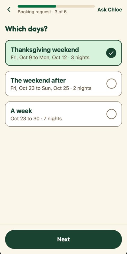 3 · Which days