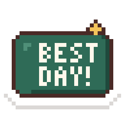 Best day! sticker