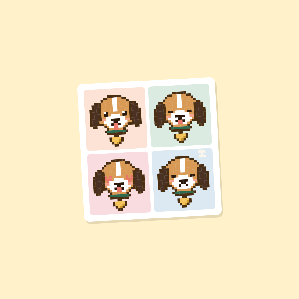 Four-cut strip icon master
