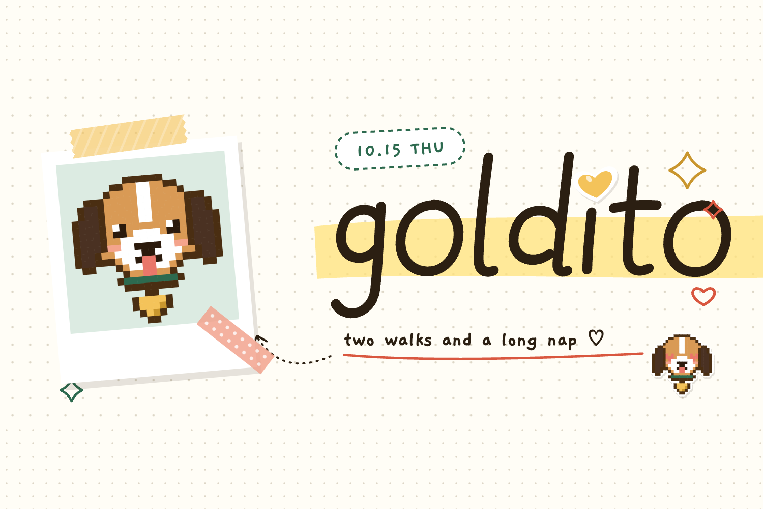 Polaroid page Devpost logo