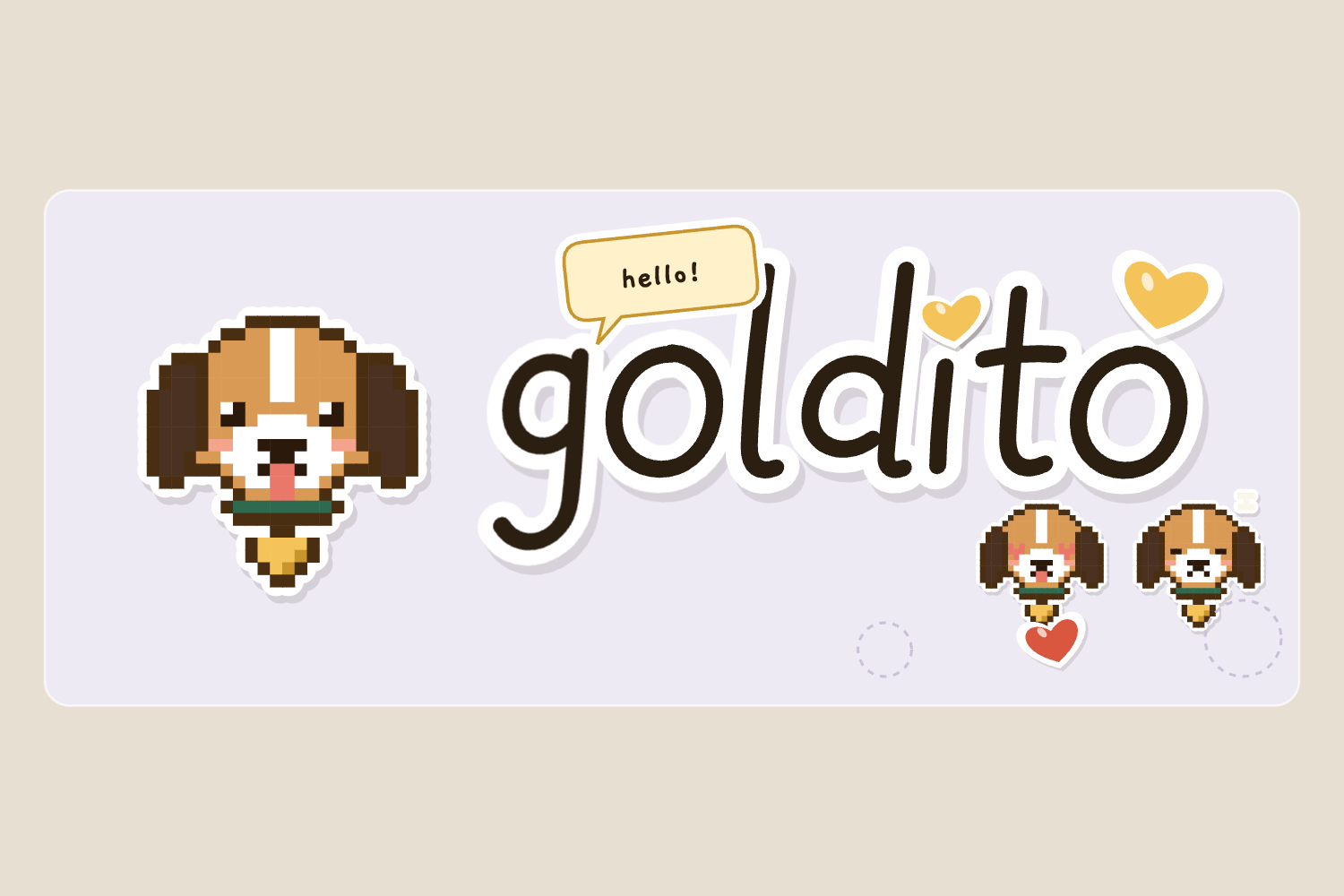 Sticker sheet Devpost logo