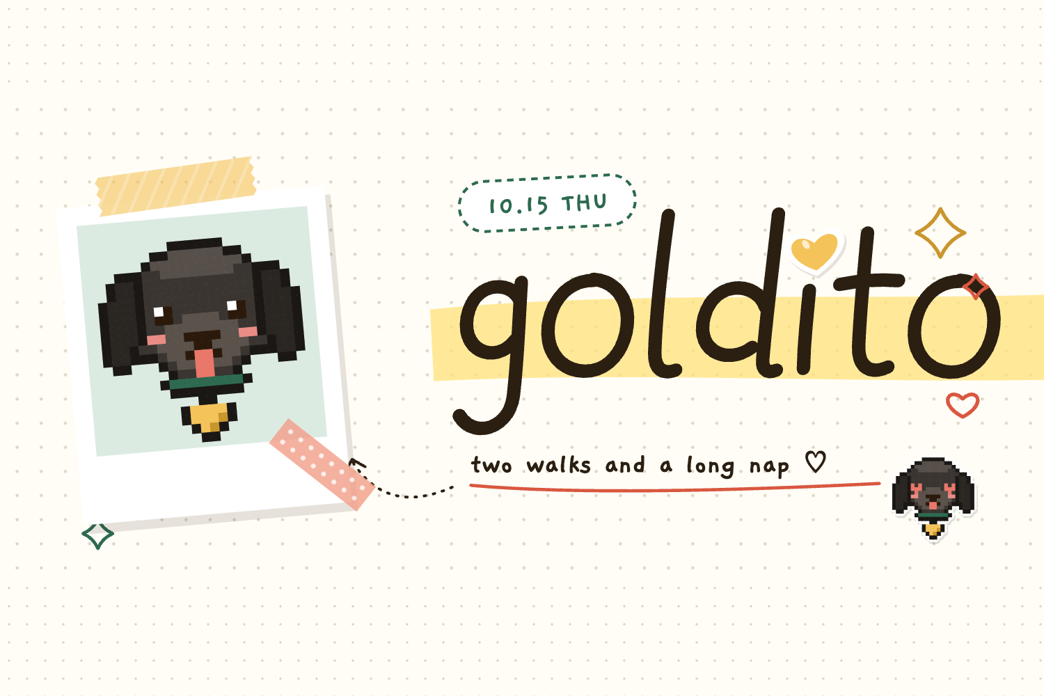 Polaroid page Devpost logo