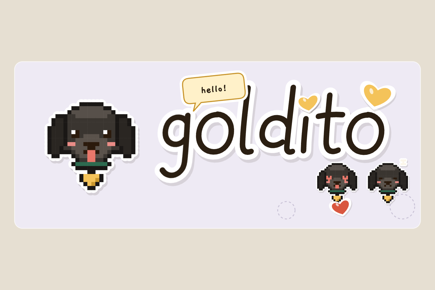 Sticker sheet Devpost logo