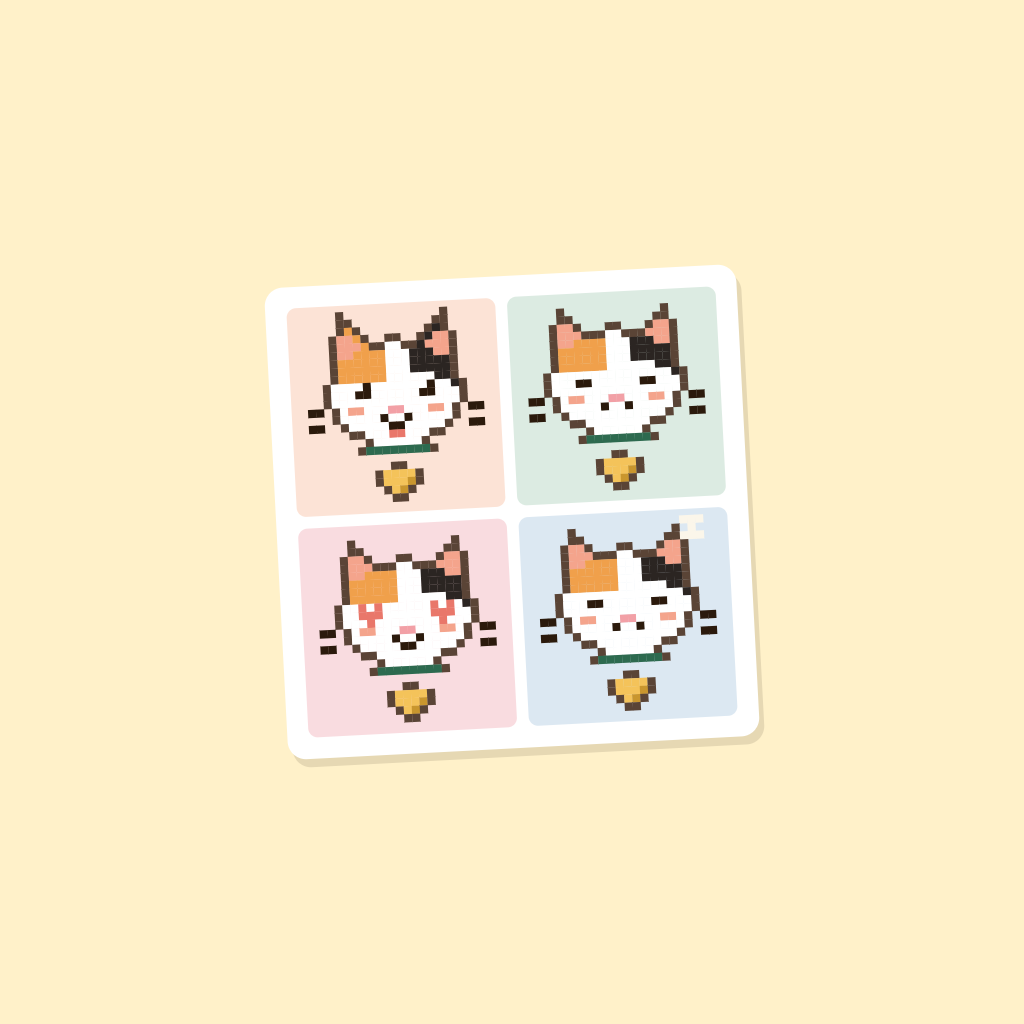 Four-cut strip icon master