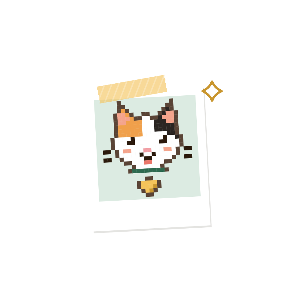 Polaroid page symbol master
