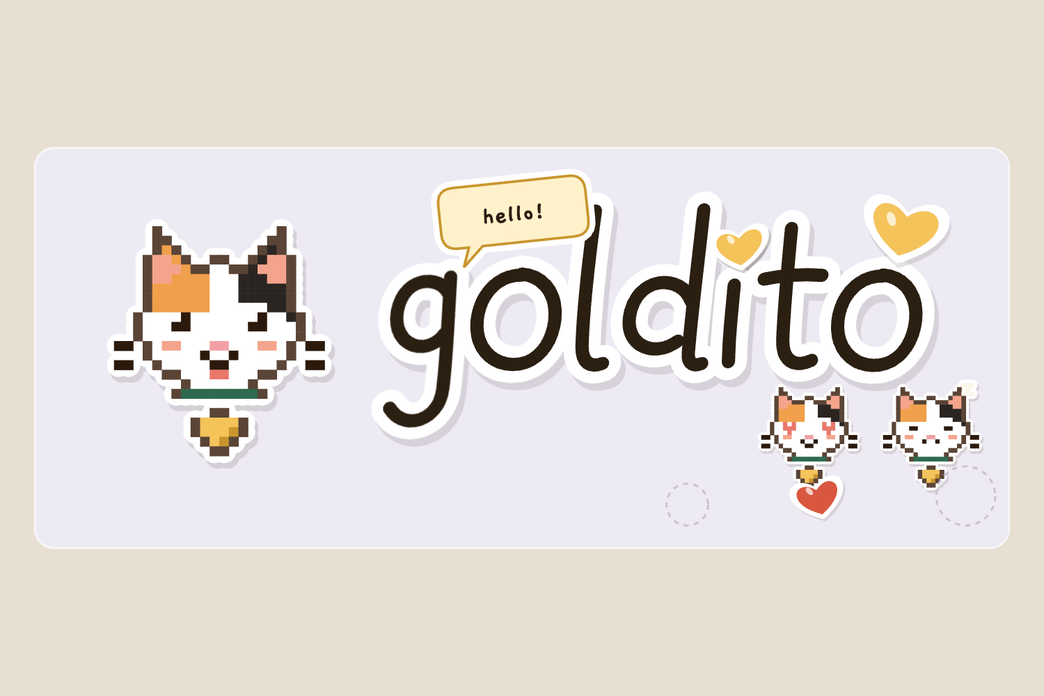 Sticker sheet Devpost logo