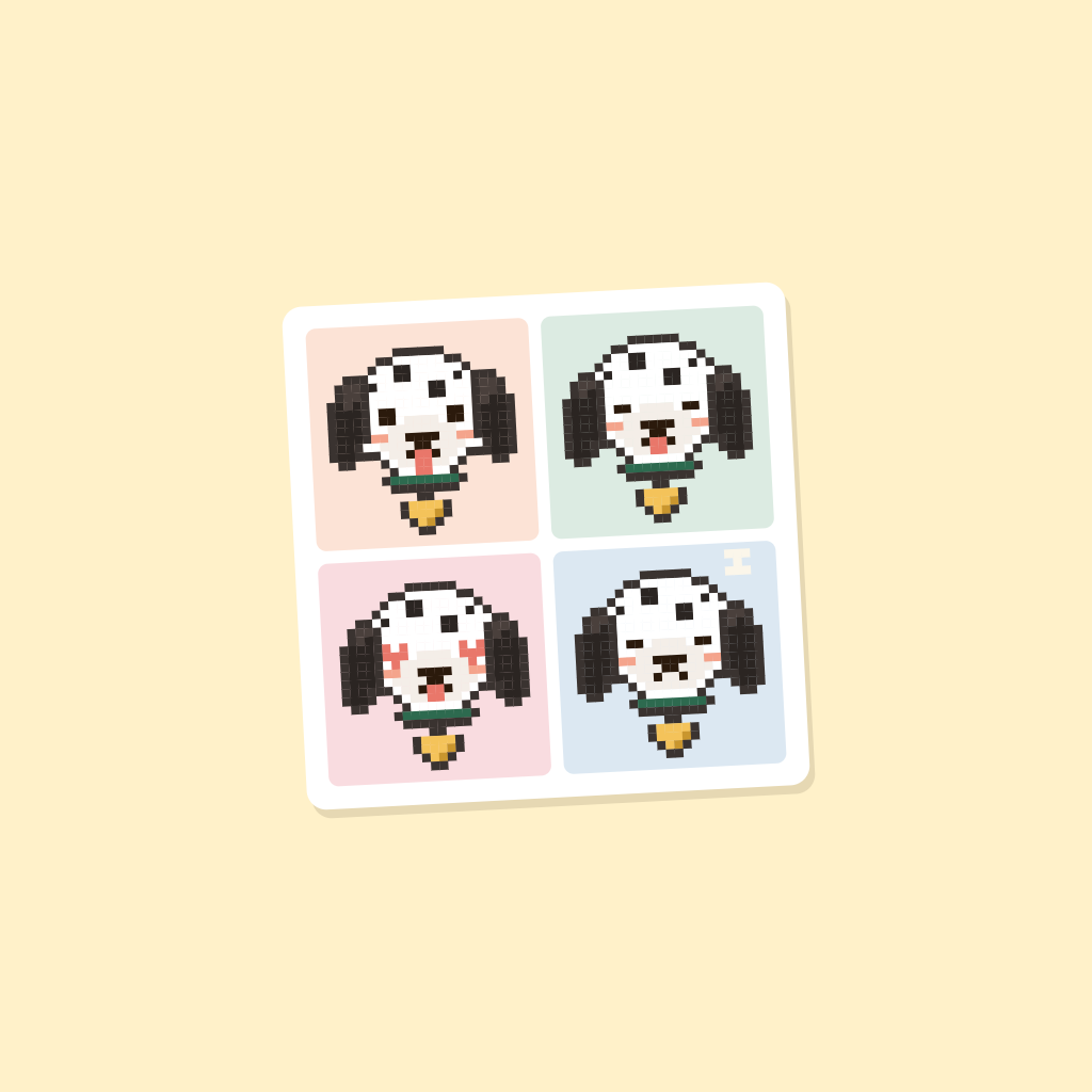 Four-cut strip icon master