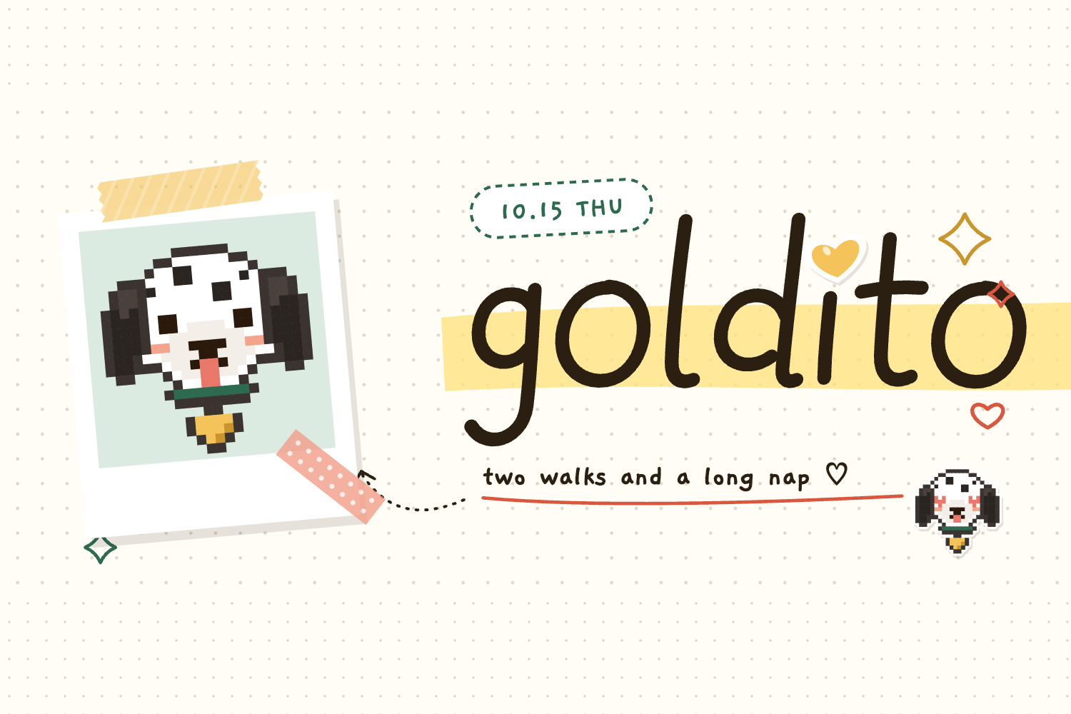 Polaroid page Devpost logo