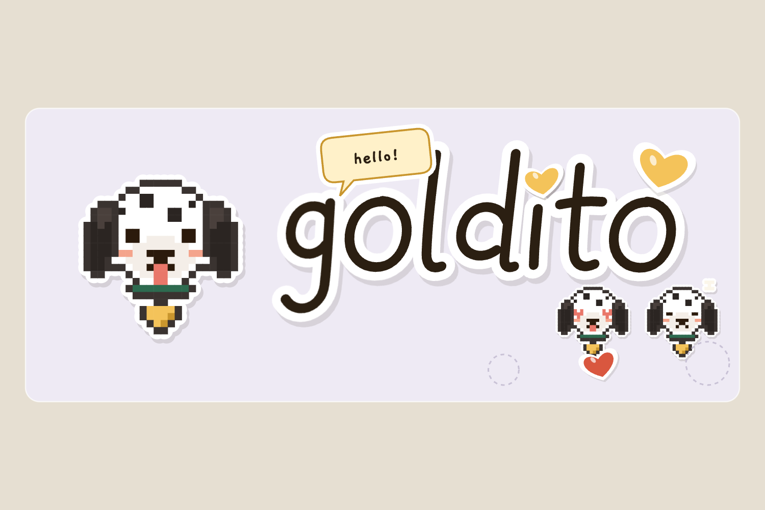 Sticker sheet Devpost logo