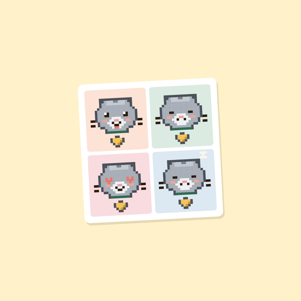 Four-cut strip icon master