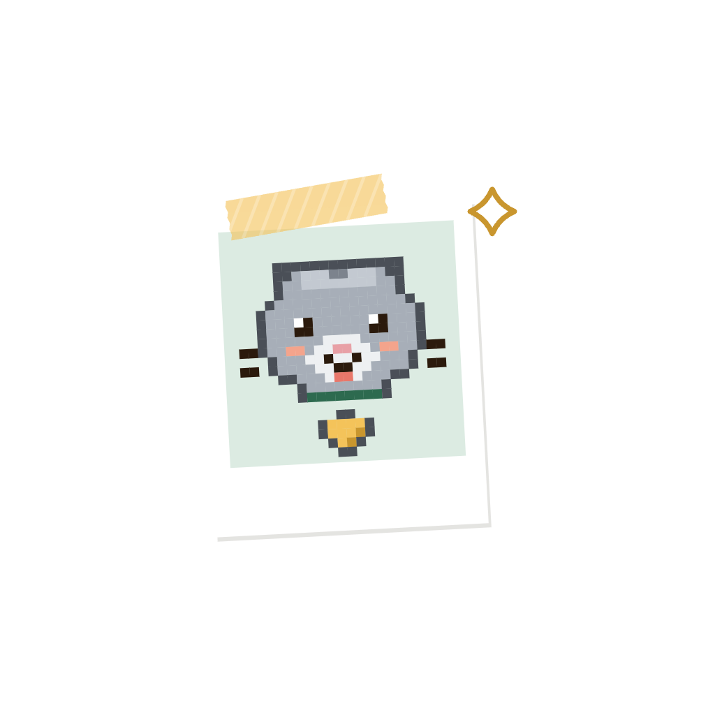 Polaroid page symbol master