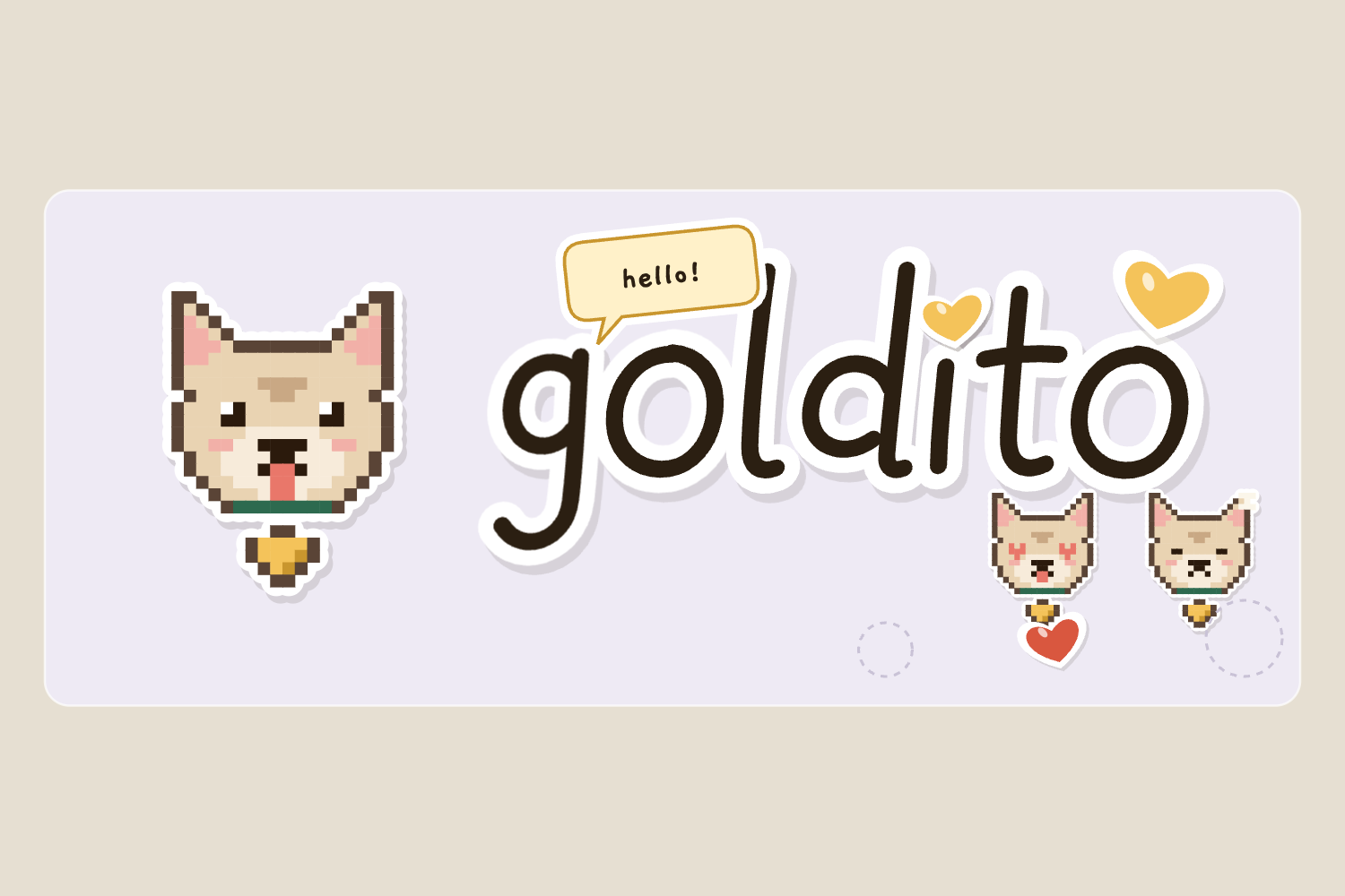 Sticker sheet Devpost logo