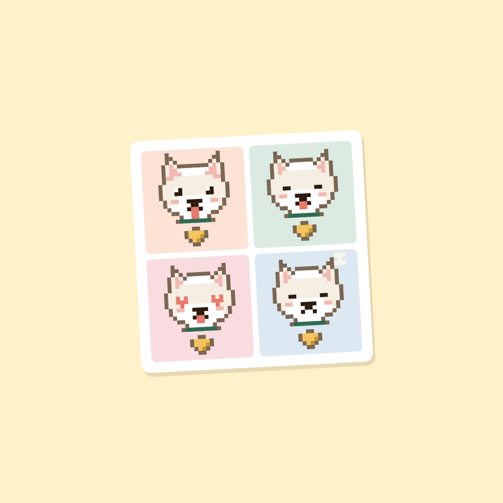 Four-cut strip icon master
