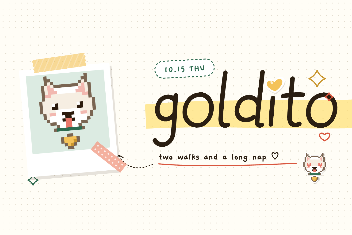 Polaroid page Devpost logo