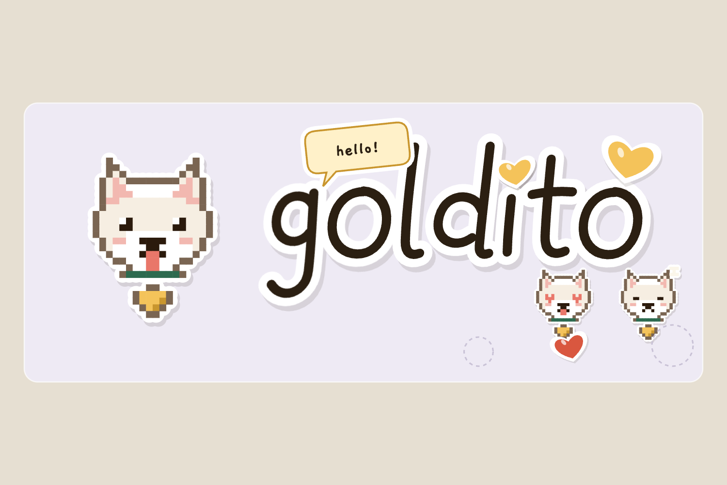 Sticker sheet Devpost logo