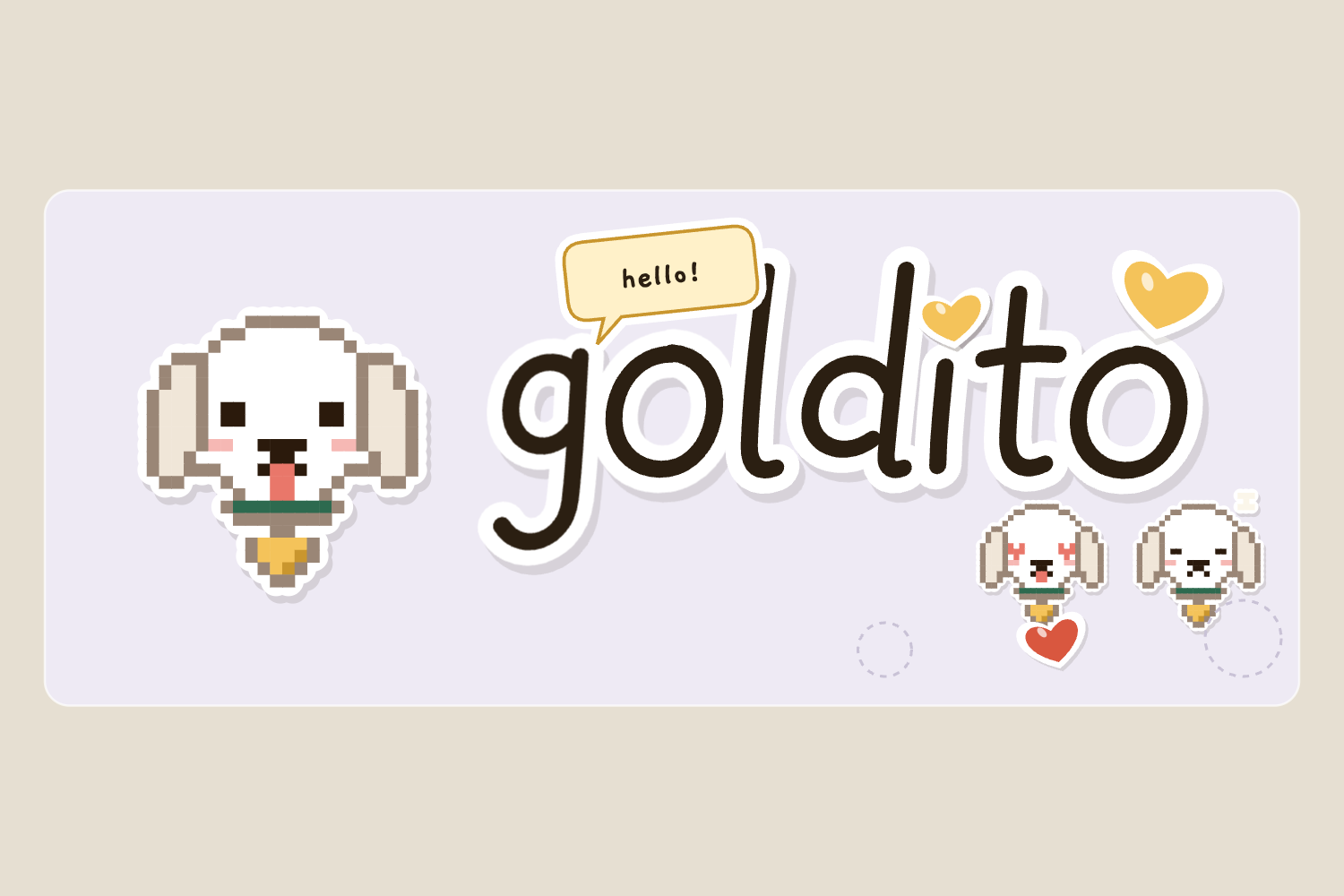 Sticker sheet Devpost logo