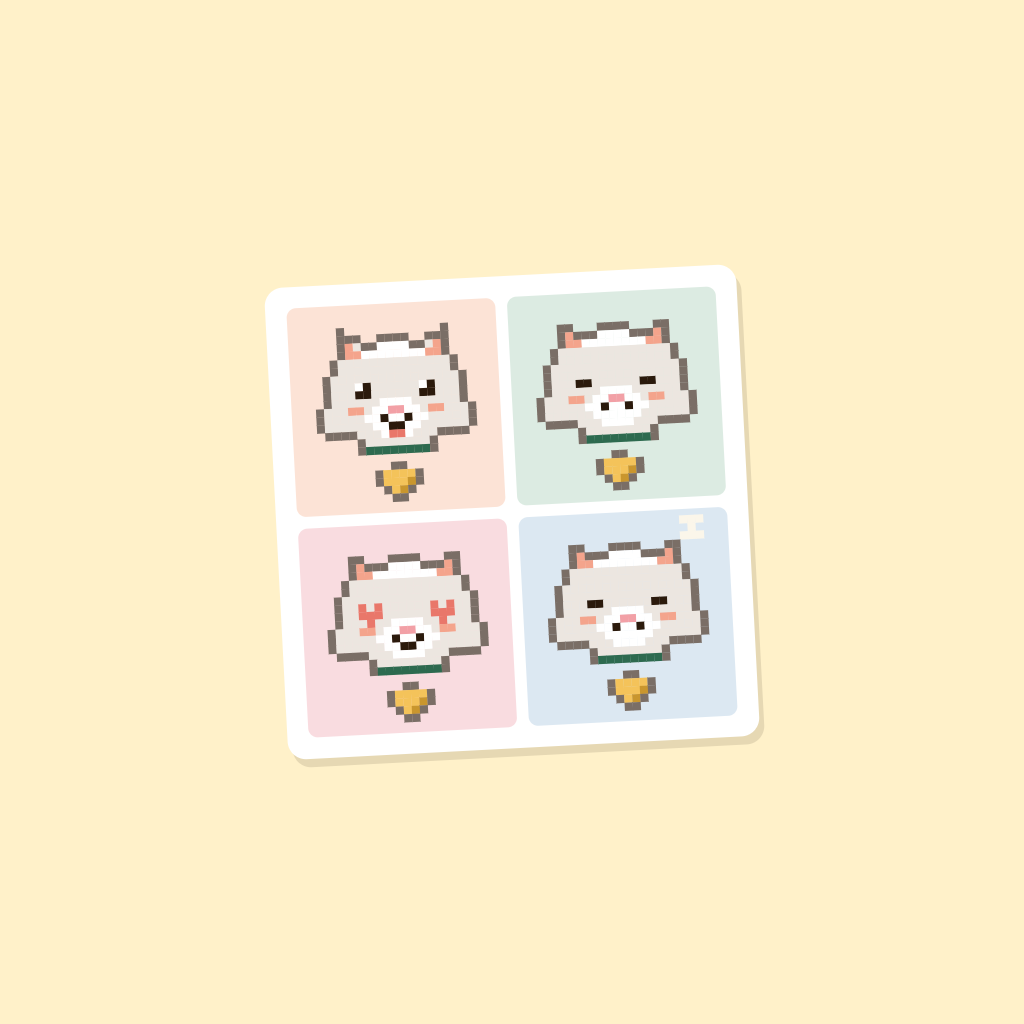 Four-cut strip icon master