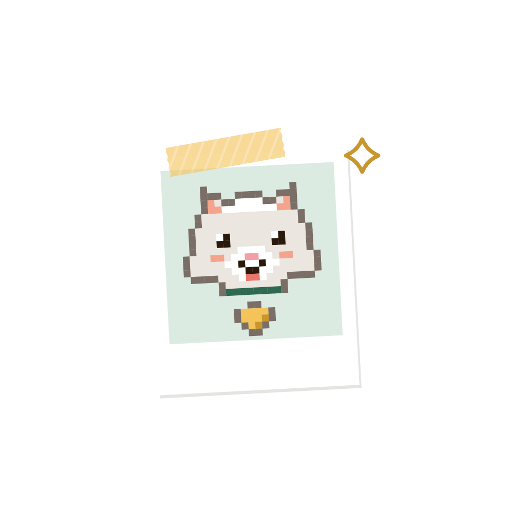 Polaroid page symbol master