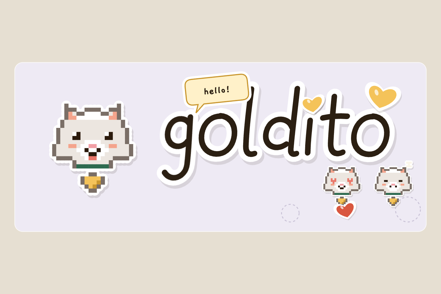 Sticker sheet Devpost logo