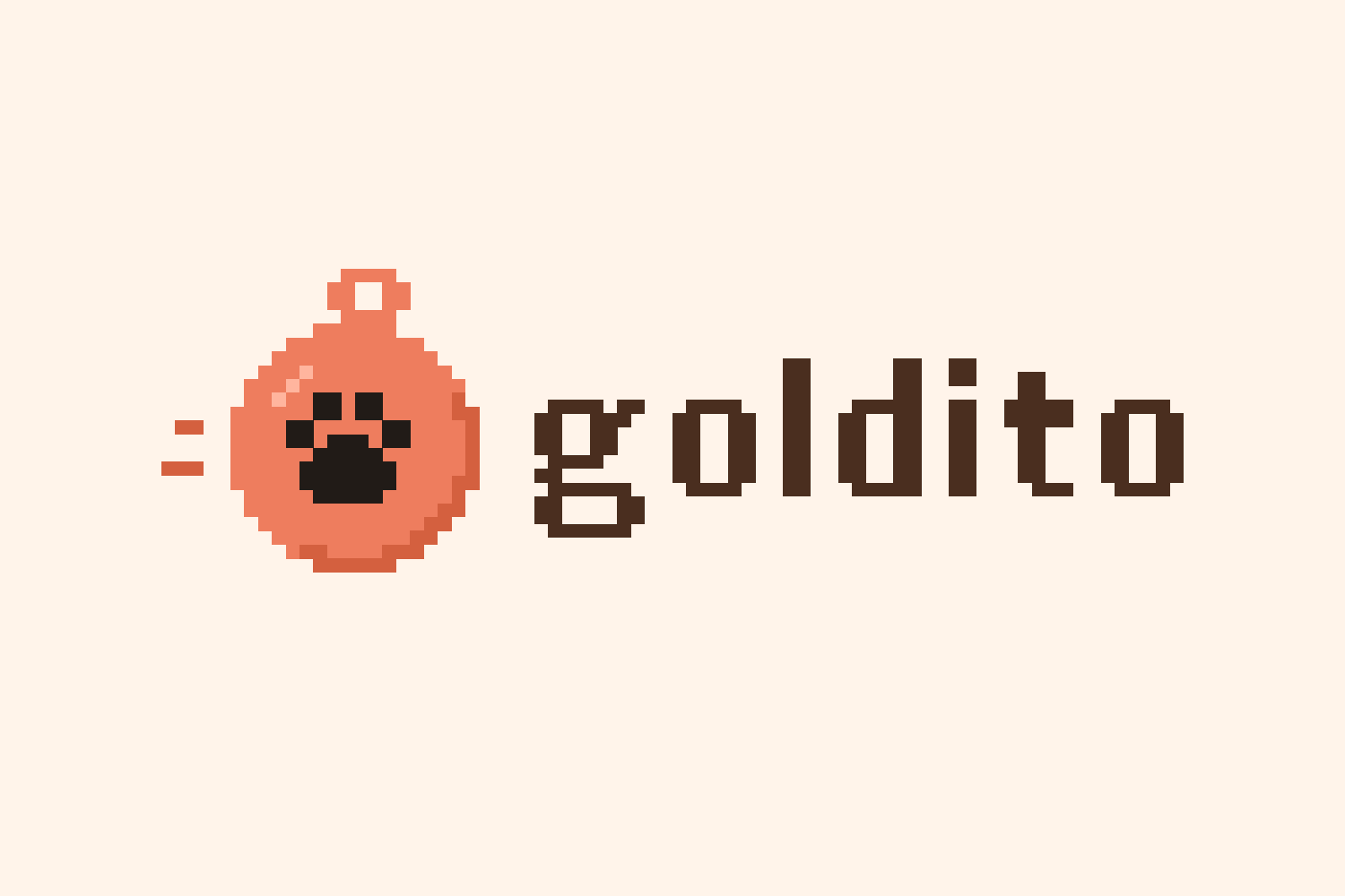 Coral on cream Devpost logo