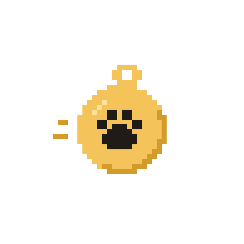 Gold on cream symbol master