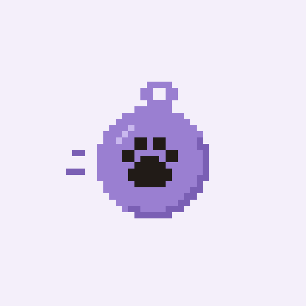 Lilac on cream icon master