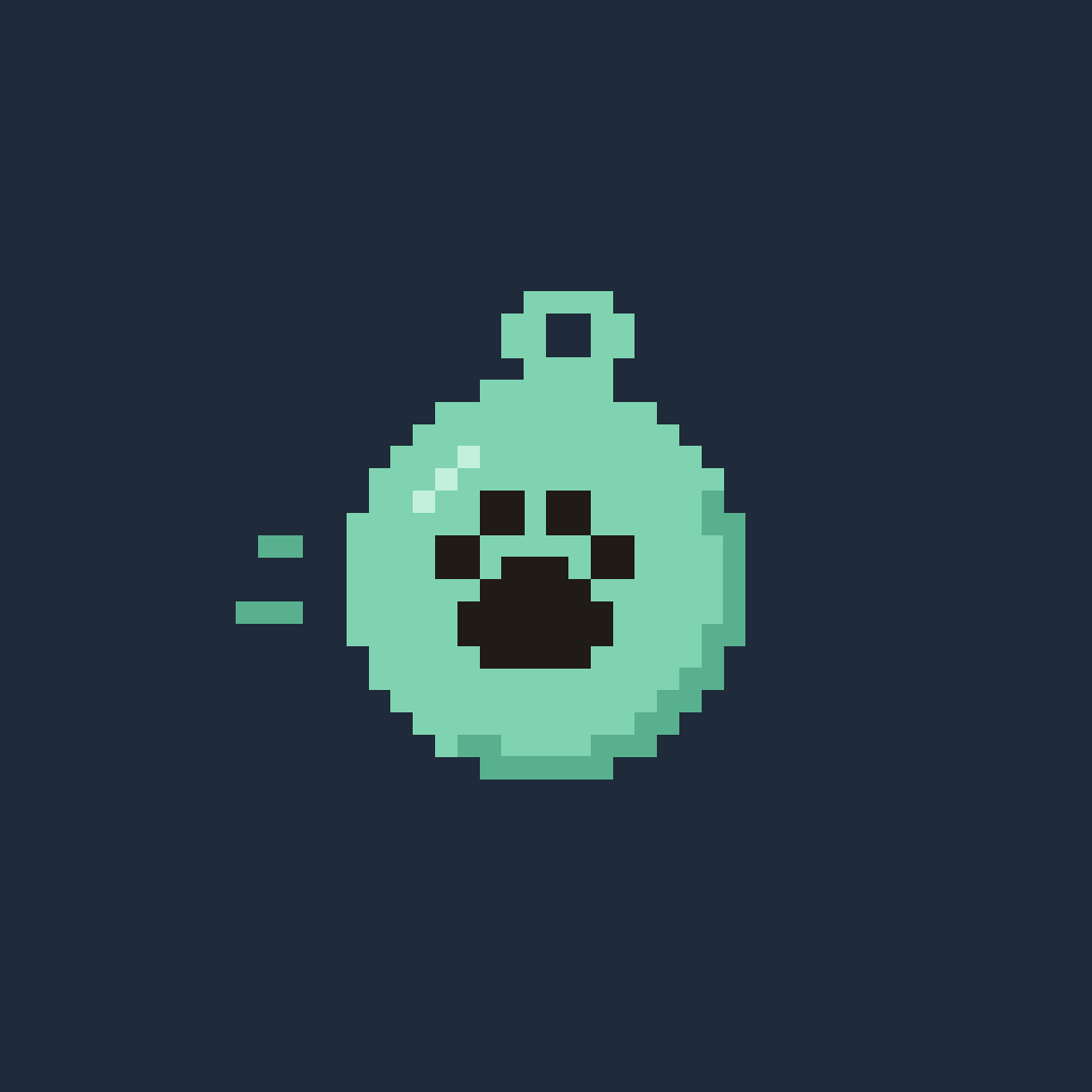 Mint on navy icon master