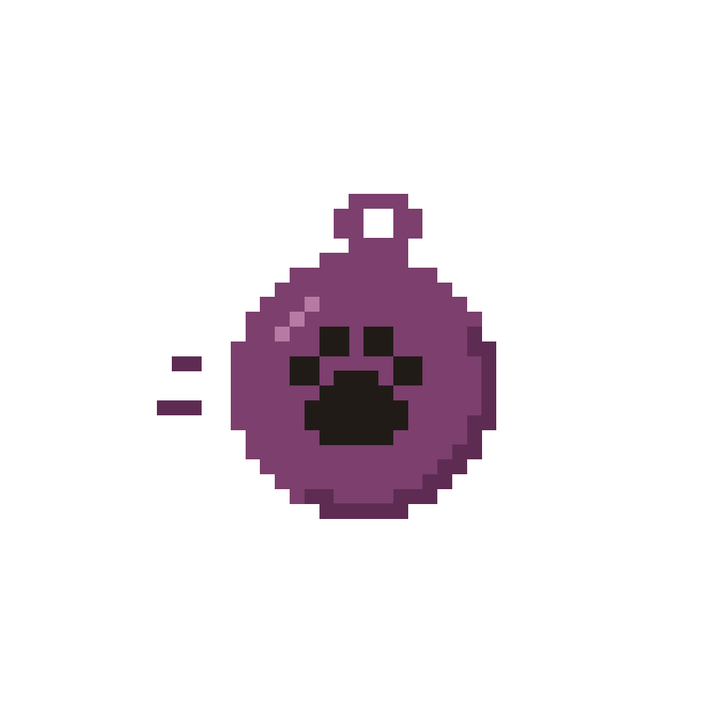 Plum on peach symbol master