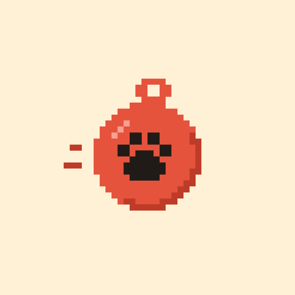 Tomato on butter icon master