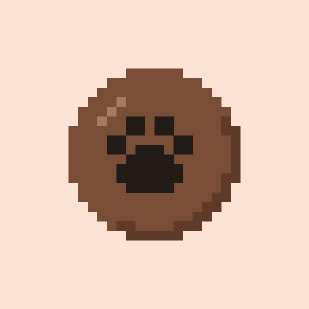 Cocoa on peach icon master