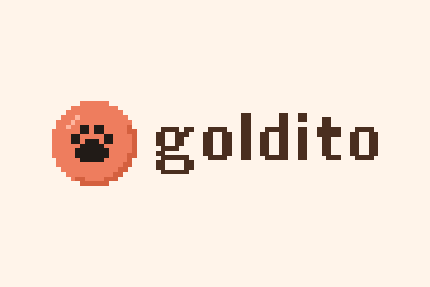 Coral on cream Devpost logo