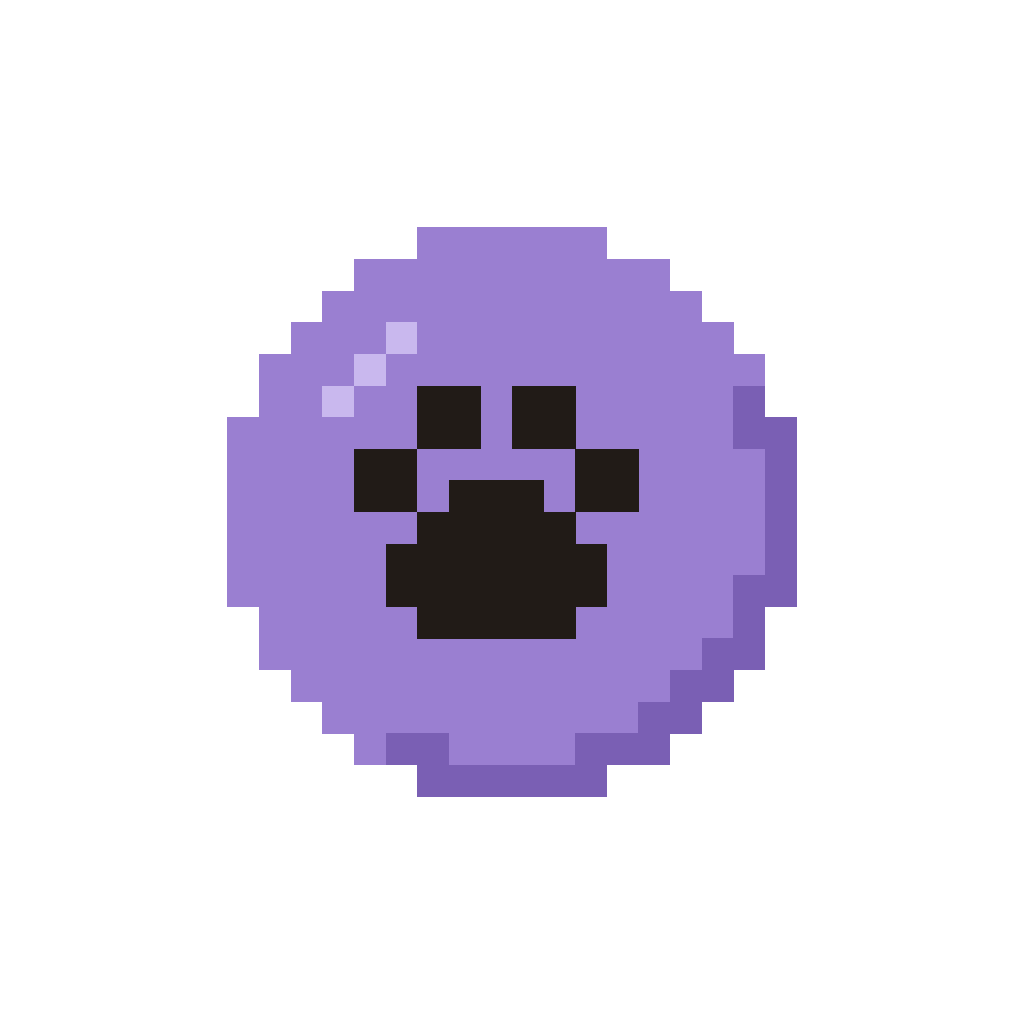 Lilac on cream symbol master