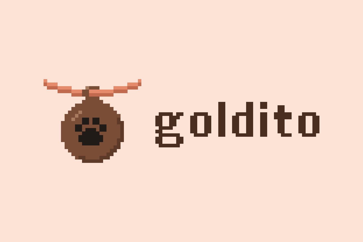 Cocoa on peach Devpost logo