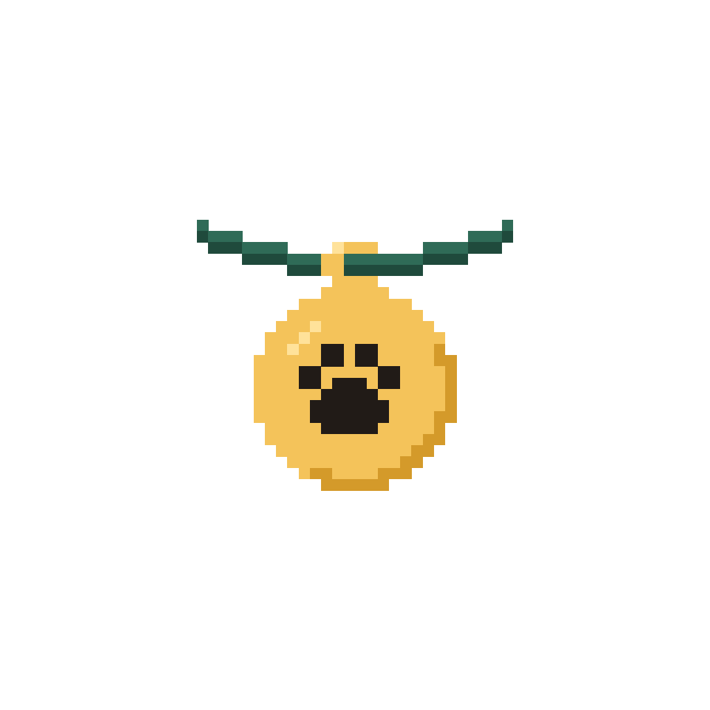 Gold on cream symbol master