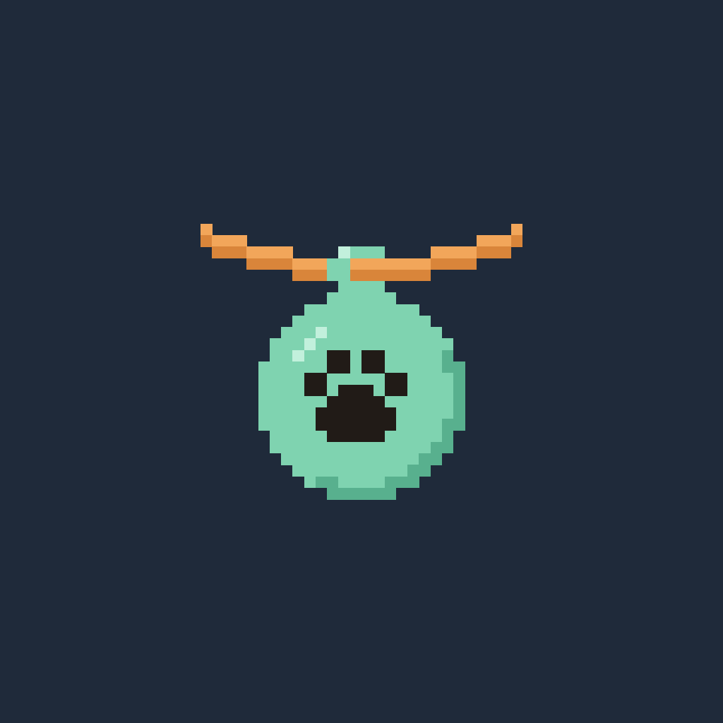 Mint on navy icon master