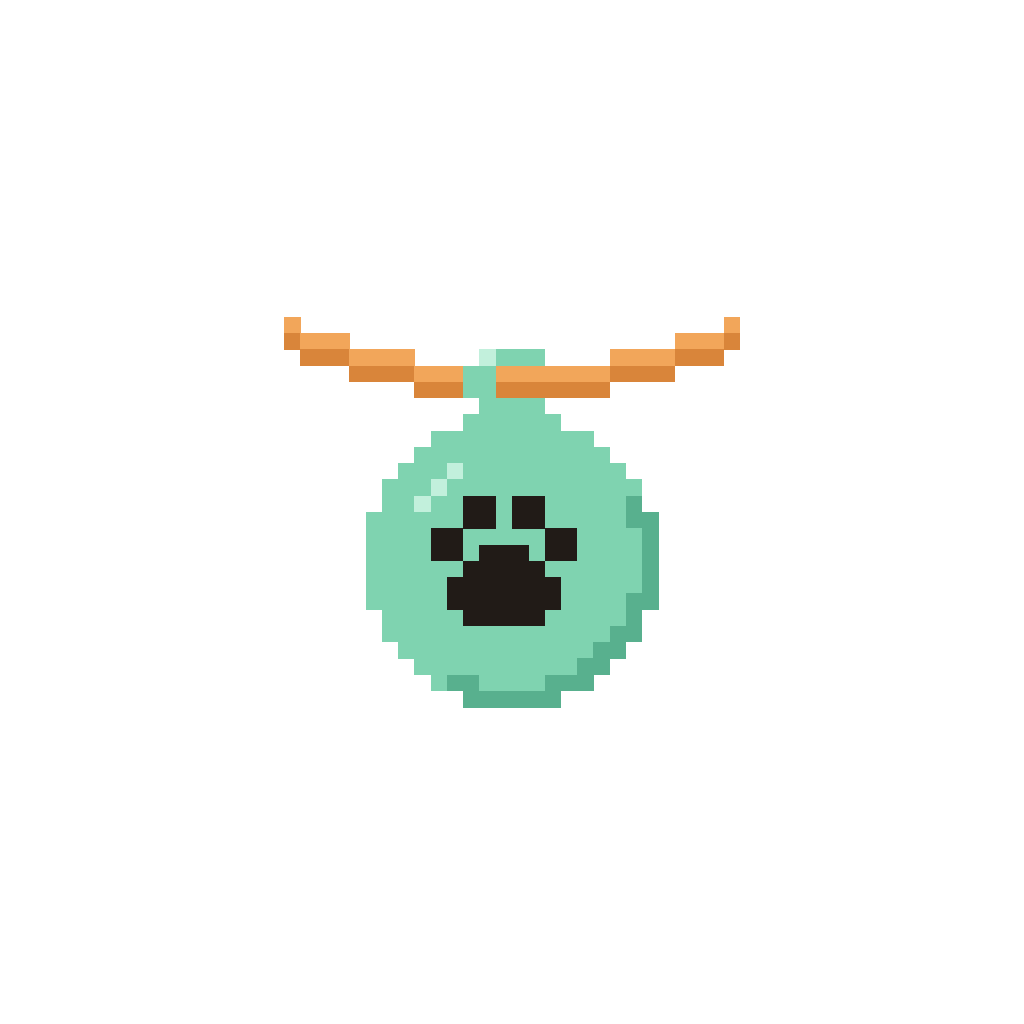 Mint on navy symbol master