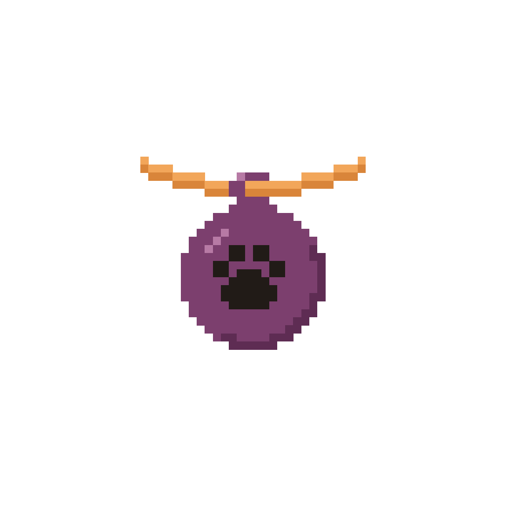 Plum on peach symbol master