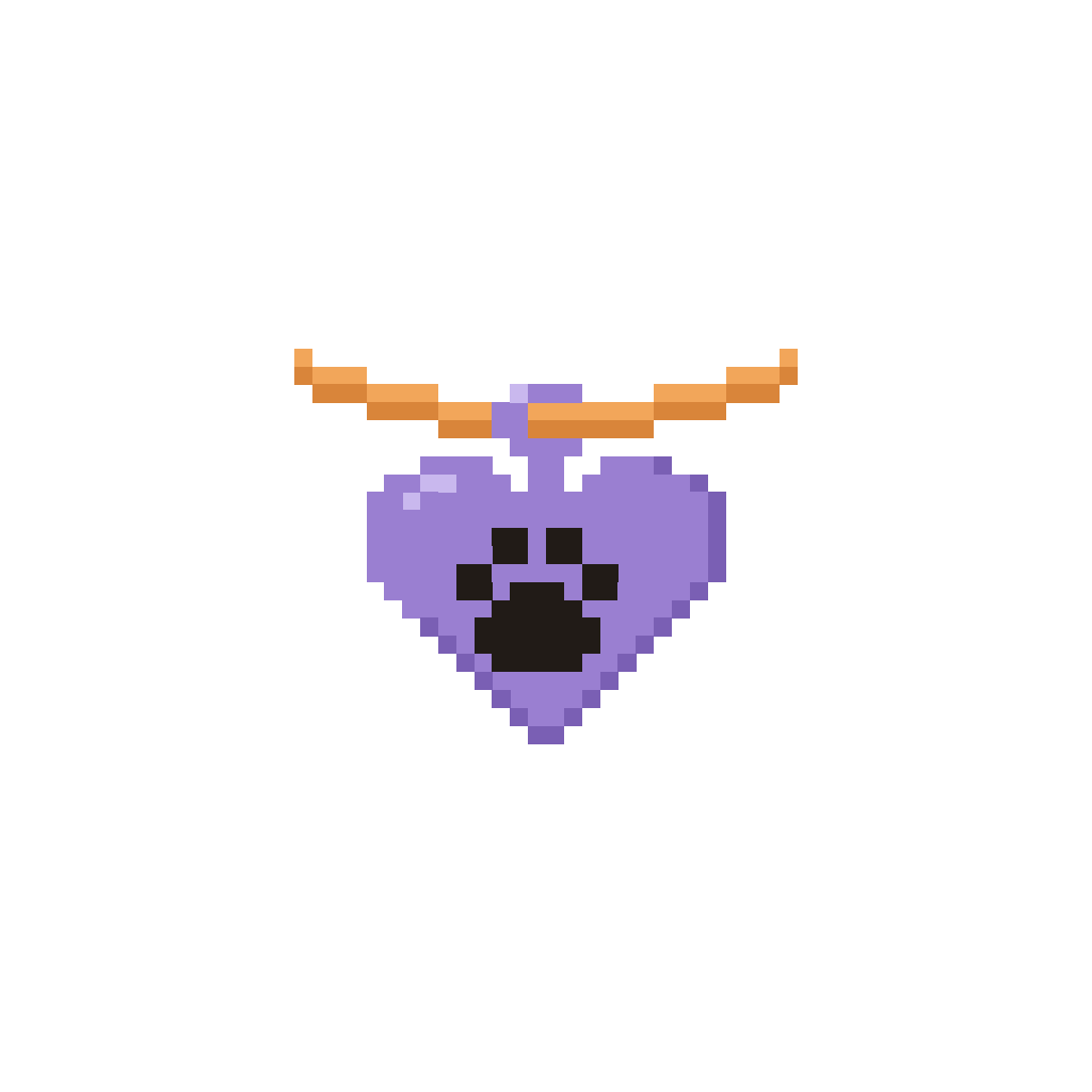 Lilac on cream symbol master