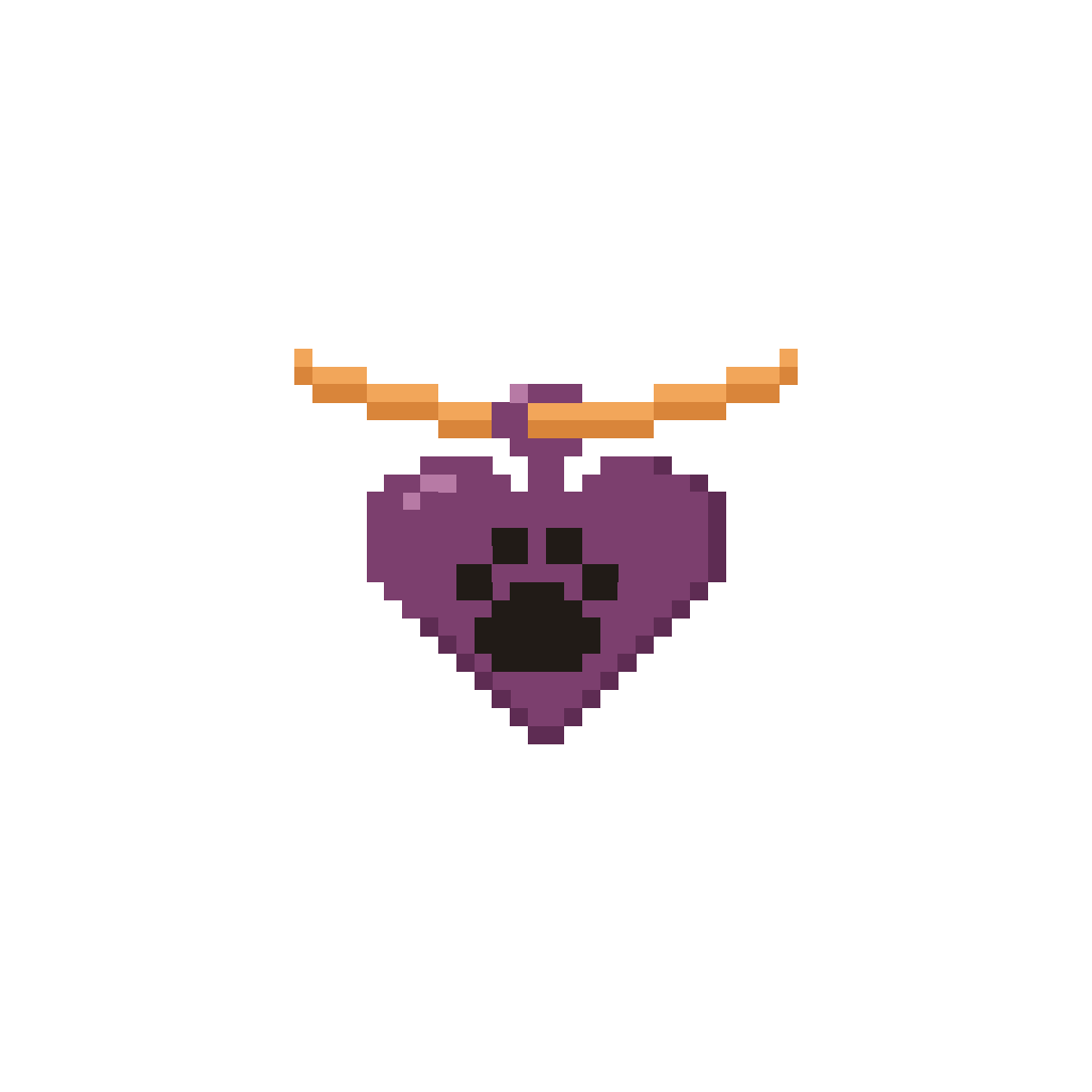 Plum on peach symbol master