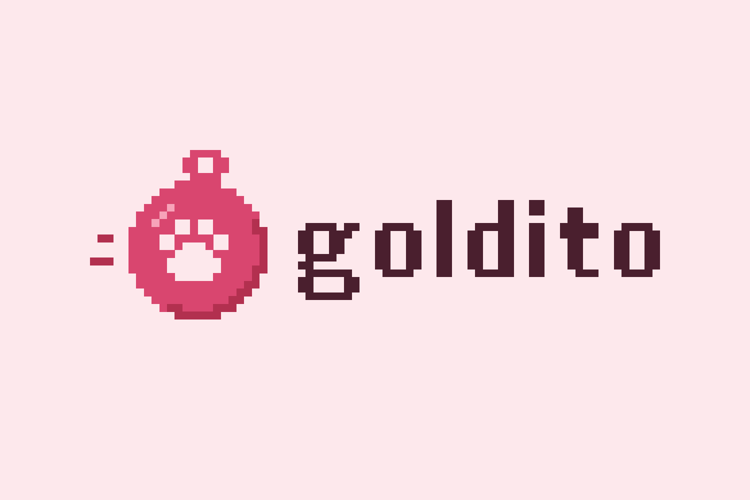 Berry on blush Devpost logo