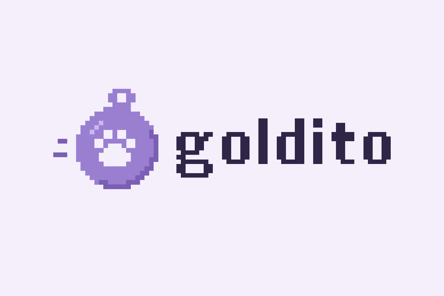 Lilac on cream Devpost logo