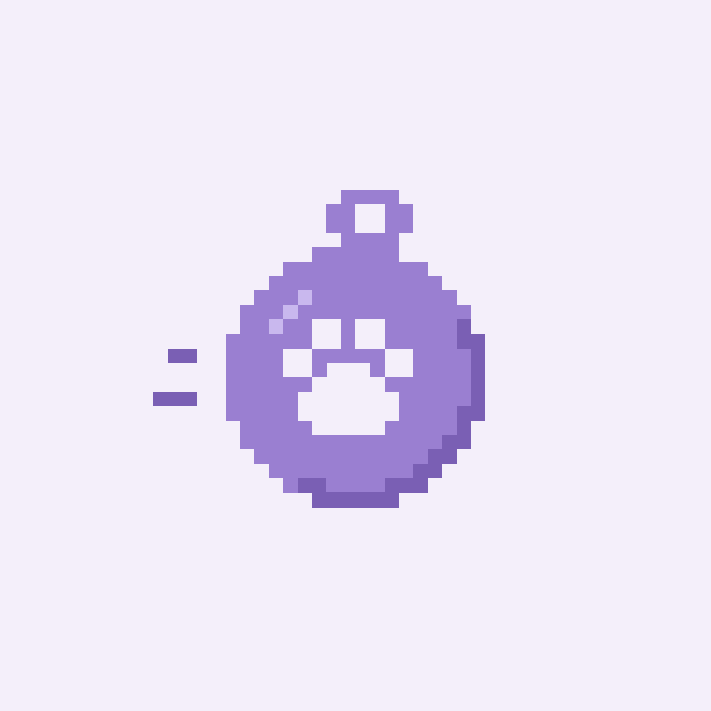 Lilac on cream icon master