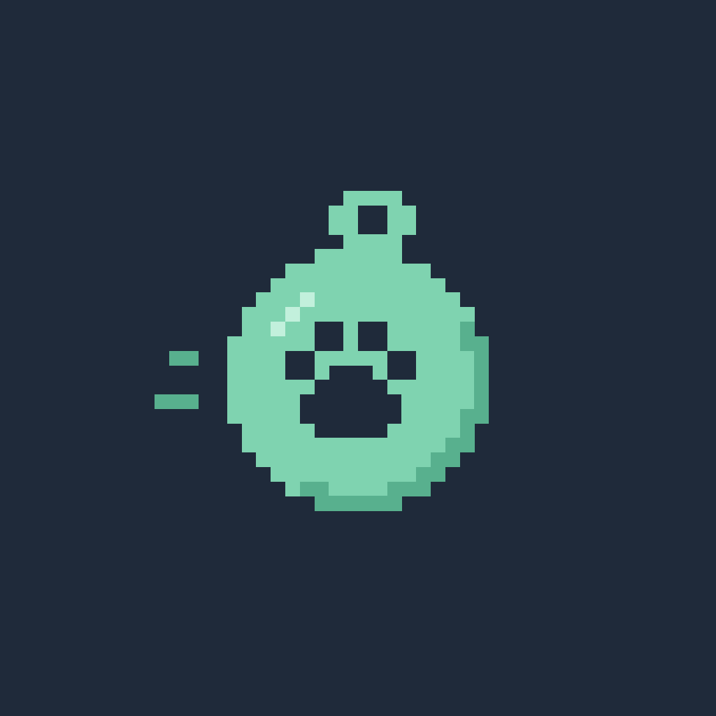Mint on navy icon master