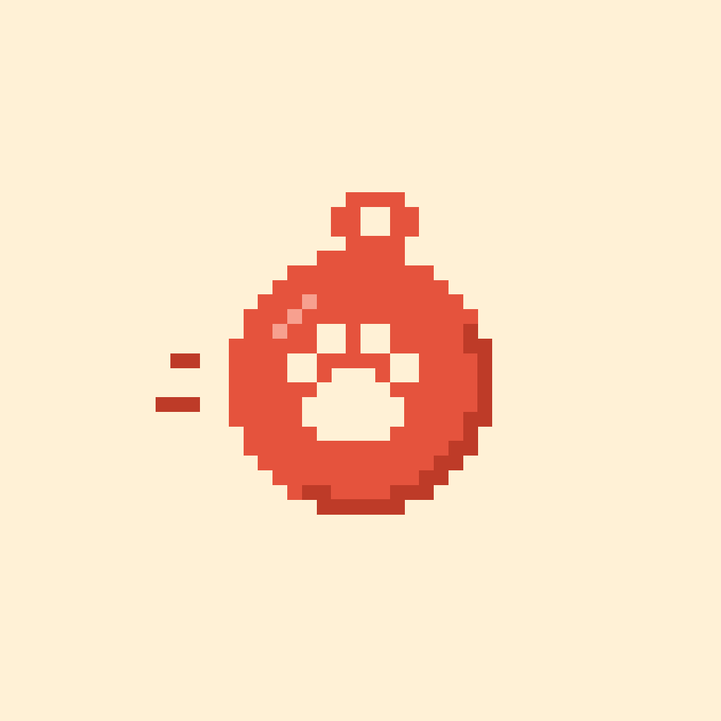 Tomato on butter icon master