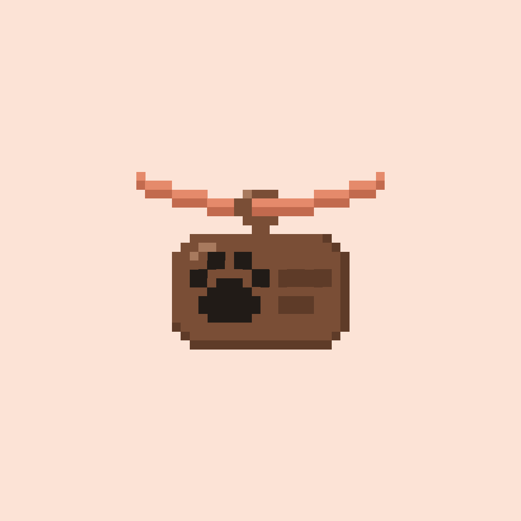 Cocoa on peach icon master